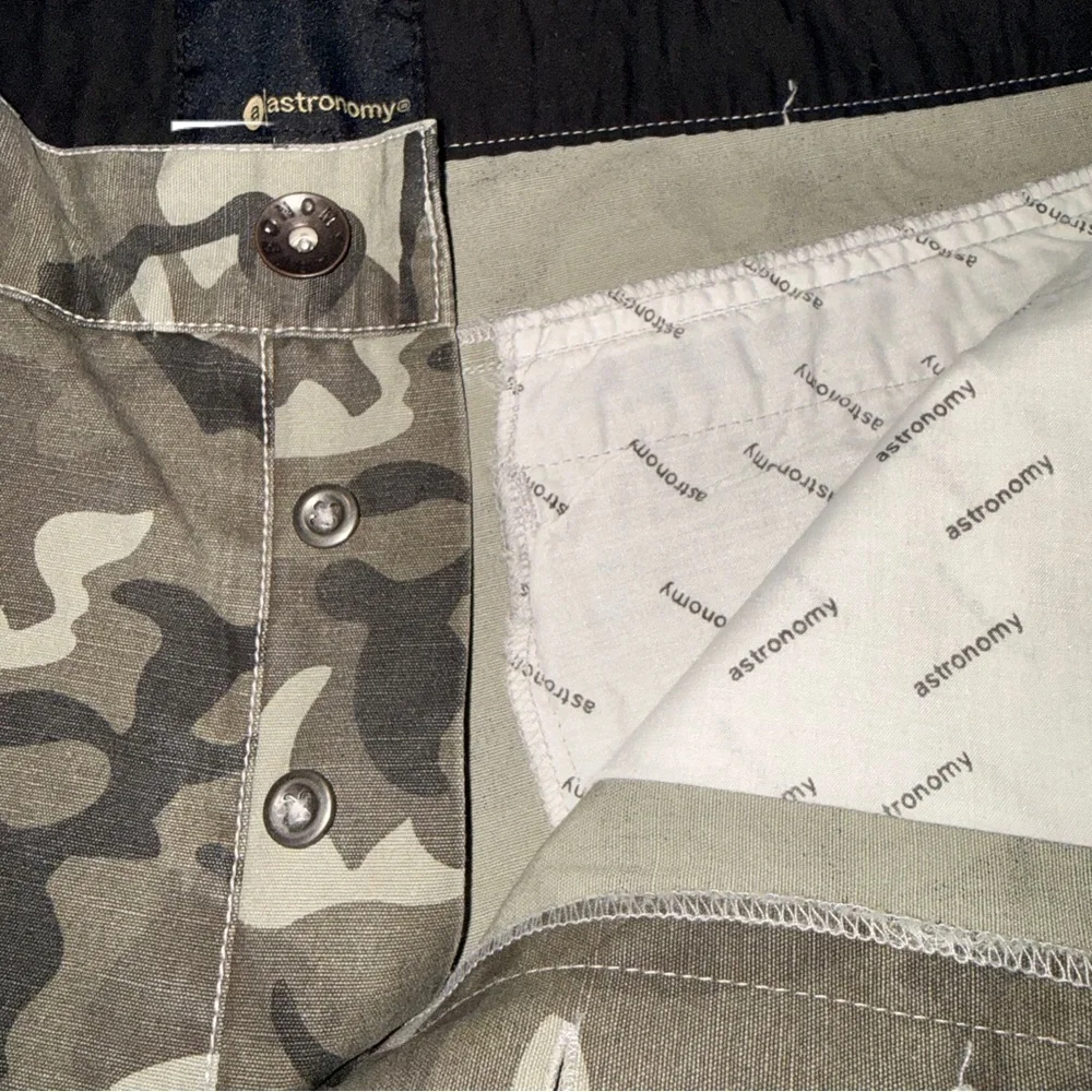 Astronomy W36 L31 Camo Chino Pants Gray Black